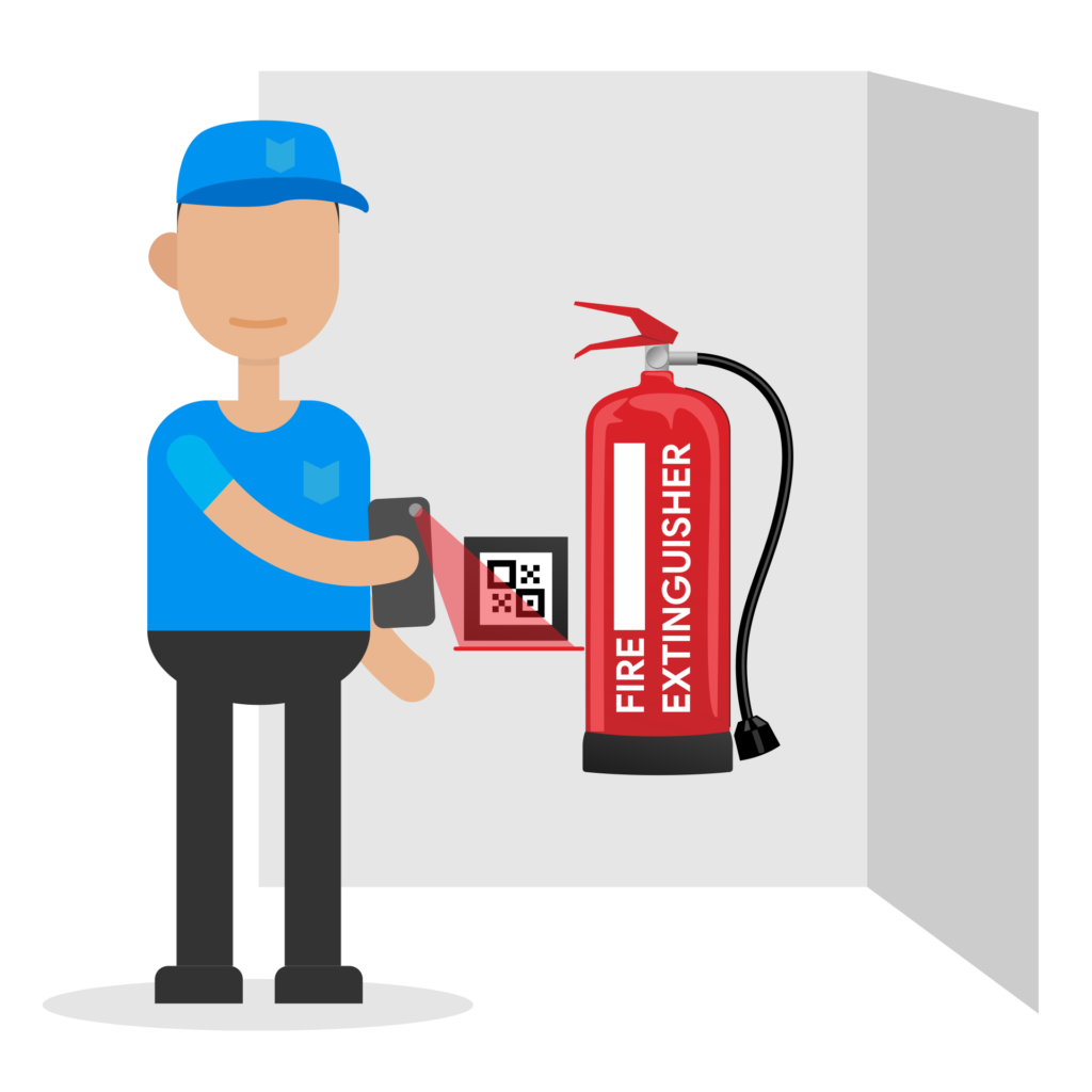 Formitize platform interface showcasing job management and paperless form features for fire safety businesses.